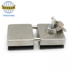 Edzett üveg cink anti-rozsdás dupla oldalzár zárakban